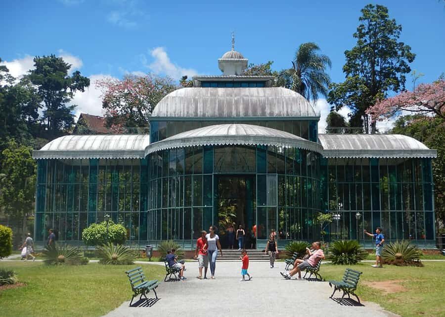 Rio: Petrópolis Trip with Palace, Imperial Museum & Brewery - Palácio de Cristal (Crystal Palace): glass-and-iron elegance with day-night payoff