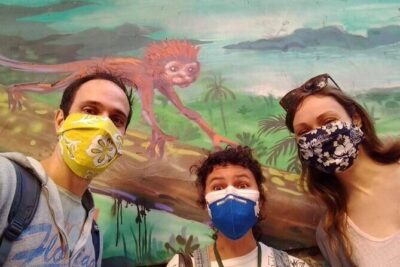 Rio Street Art Tour - Cinelândia: where libraries and the main theater set the cultural rules