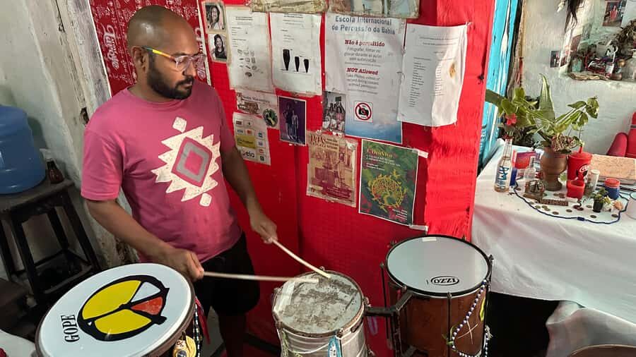Salvador: 3-Hour Percussion Class - What to do before and after class