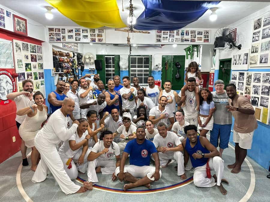 Salvador: Capoeira Class at Mestre Bimba's 1st Ever School. - Where You’ll Meet Near Largo do Terreiro de Jesus (No Pickup)
