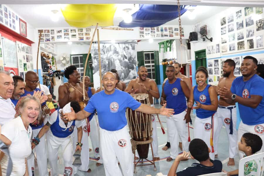Salvador: Cultural Night of Capoeira, Samba, and Drumming - Samba and Maculelê: rhythm that turns into dance and fire