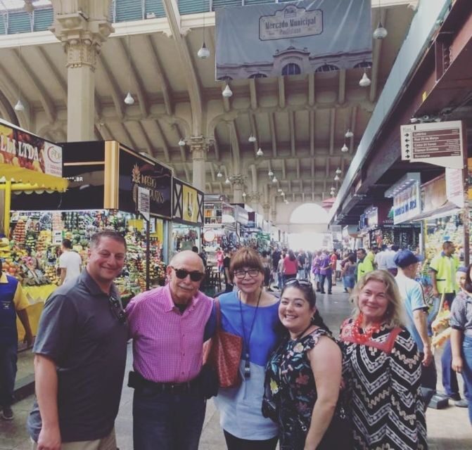 São Paulo City: 5-Hour Private Tour - Municipal Market of São Paulo: your one-hour culture and snack block