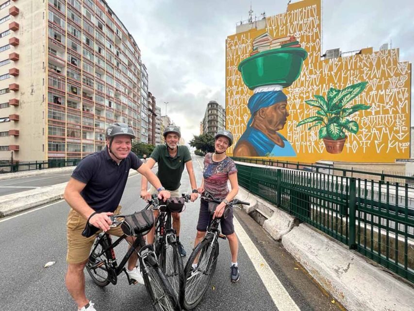 São Paulo: Downtown Historical Bike Tour - Luz Station to Pinacoteca: Rail Grandeur and Top-Tier Art