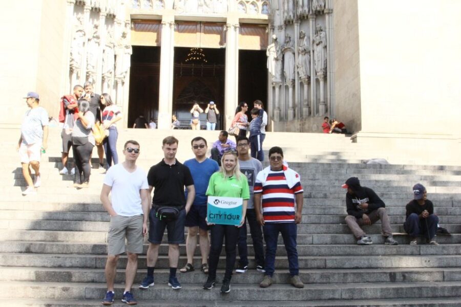 São Paulo: Main City Sights in 7 Hours – Shared Group Tour - Ibirapuera Park landmarks: Obelisk, Bandeiras Monument, and big space