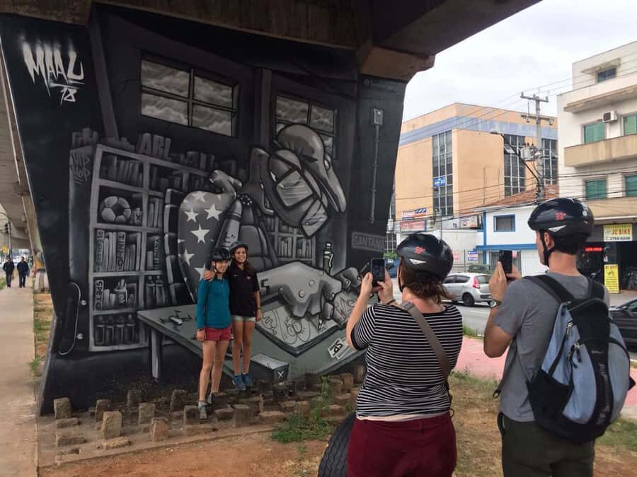 São Paulo: Street Art Bike Tour - Casa das Rosas and Parque Trianon: the quiet chapter between city noise
