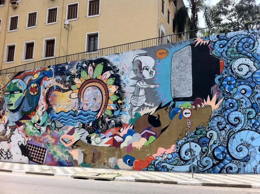 São Paulo Street Art Tour - The 4-hour route: downtown stops and Vila Madalena street-art energy