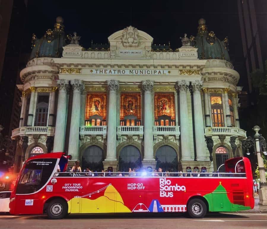 Skyline Night Tour Rio de Janeiro - Panoramic City Tour Rio Samba Bus - Copacabana at Night: The Easy Start to Rio’s Illuminated Loop