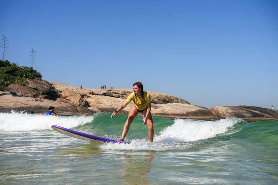 Surf lessons: in Arpoador in Ipanema. - Why Arpoador in Ipanema works for your first surf