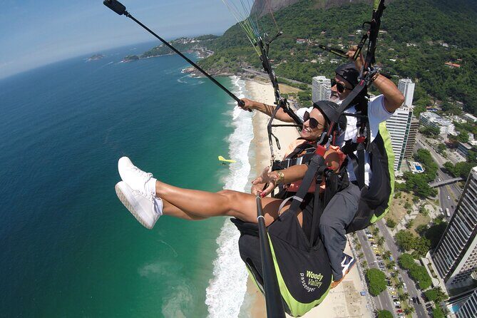 Tandemflyrio paragliding, Rio de Janeiro - Tandem Paragliding Over São Conrado: What the Flight Feels Like