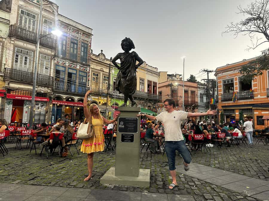 The Best Food Tour: Taste the Most Authentic Flavours of Rio - The samba lead-in at Pedra do Sal