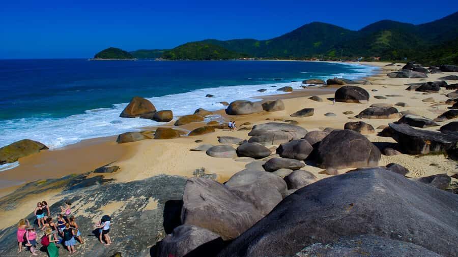 Trindade Day Trip: Nature and Sea Adventure from Paraty - Ranchos Beach swim time: calm water and easier conditions