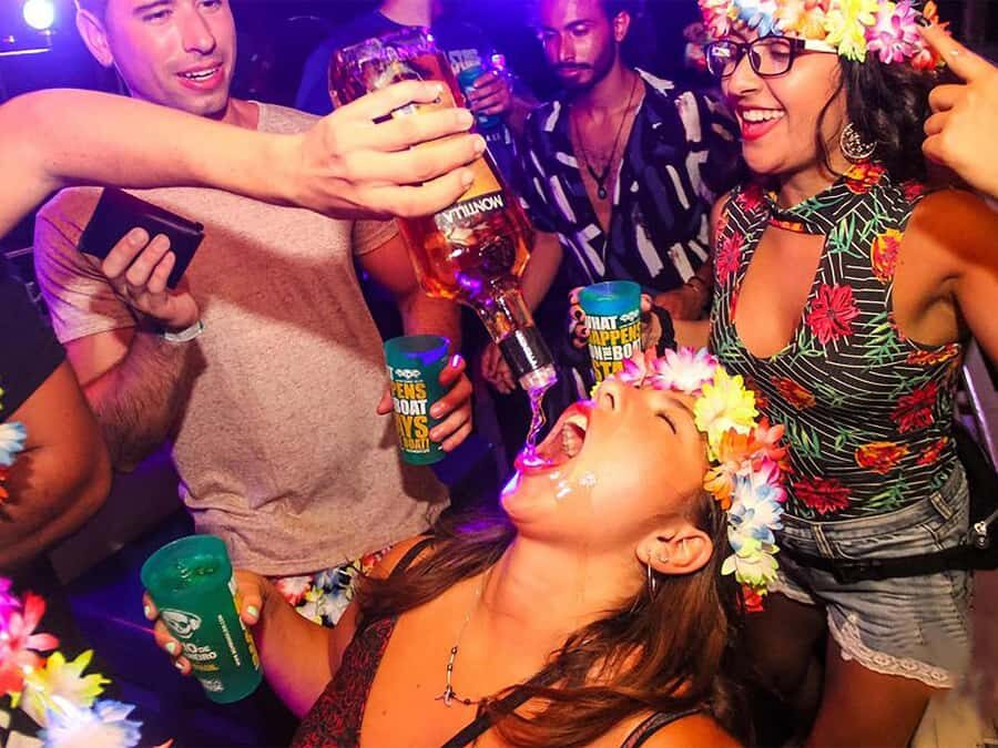 Unforgettable Boat Party - The Boat-to-Nightclub Switch: Two Floors, DJs, and Global/Local Energy
