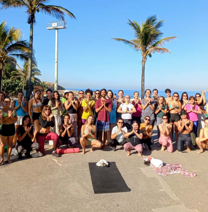 Yoga + Sound Healing - Ipanema Park - Yuri Bringel: the instructor makes the experience feel personal